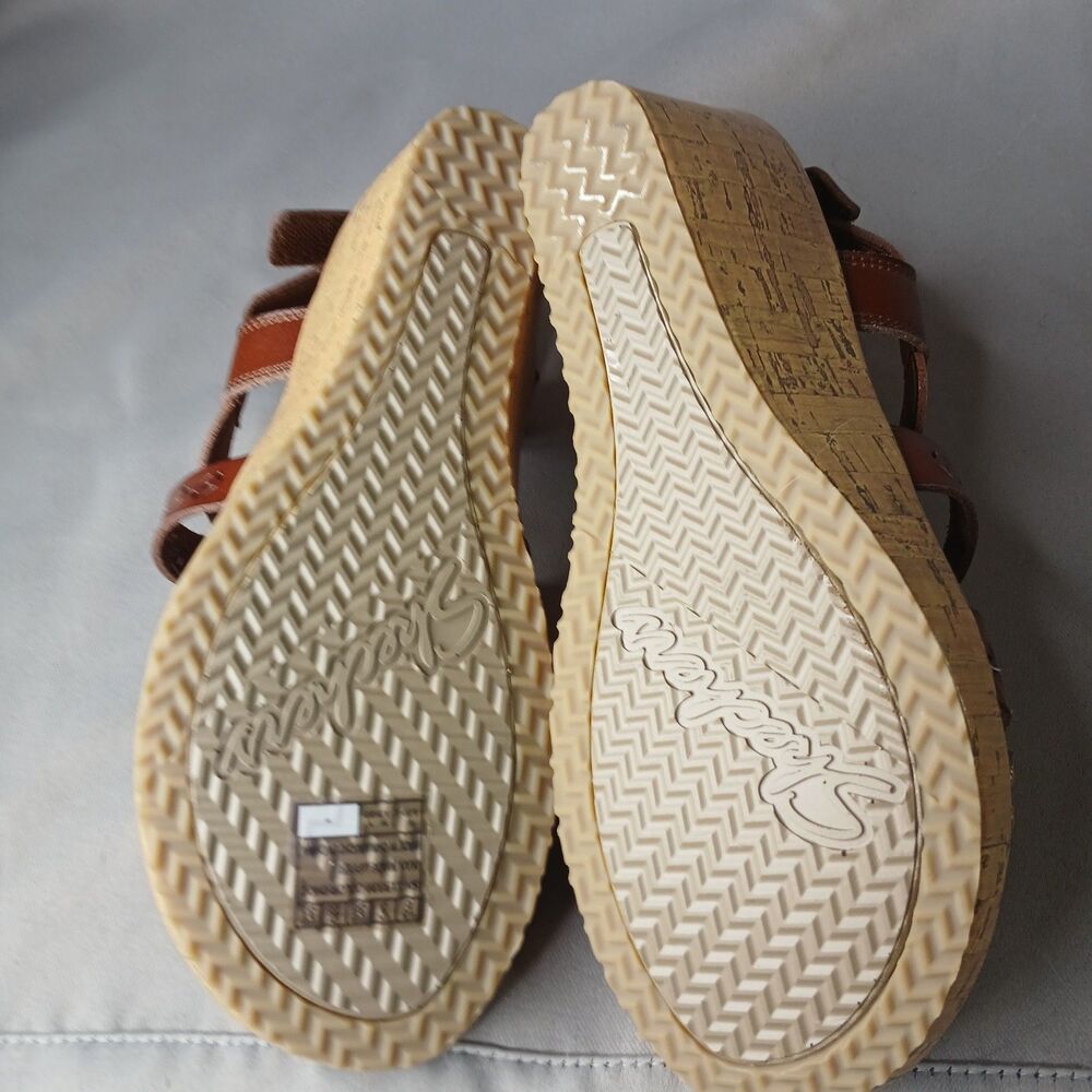 Skechers Cali Delicate Glow Sandal Womans Size 6 Womens Brown Luxe Foam - Picture 15 of 16